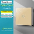 thumbnail image 5 of Tuya Zigbee Smart Switch Touch Light Switch Zero Fire Line 1 Switch, 5 of 5