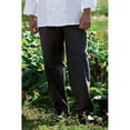 thumbnail image 1 of Uncommon Threads 4003-3701 Pantalon de Chef Ample Teint en Fil Gris à Triple Rayure - TPsmall, 1 of 1