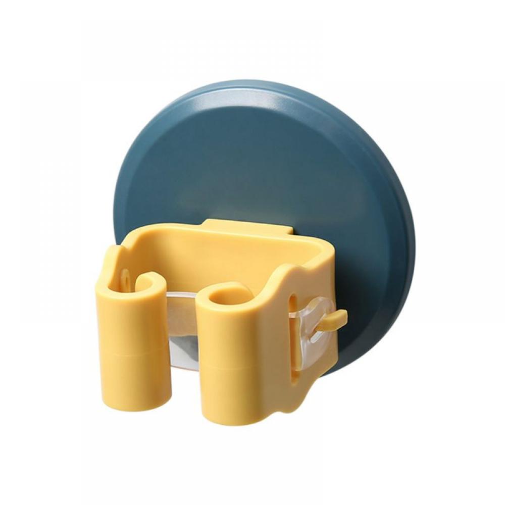 Broom Holder, Sturdy Mop Holder Wall Mount, Broom Gripper Holds Self