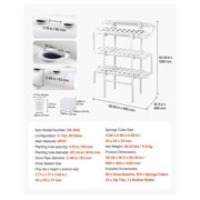 Hydroponic Grow Kit 3-Tier 90 Sites Indoor Garden System