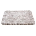 thumbnail image 4 of tapete rabbit fur premium cubos piacere poliéster 2.25x1.60m gris/café, 4 of 7