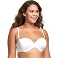 thumbnail image 1 of Maidenform Womens Smooth Luxe Extra Coverage Strapless Bra, 38C, White, 1 of 4