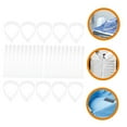 thumbnail image 5 of BESTOYARD Adjustable Collar Stays Transparent Plastic for Blouse Stylish Support 60Pcs, 5 of 8
