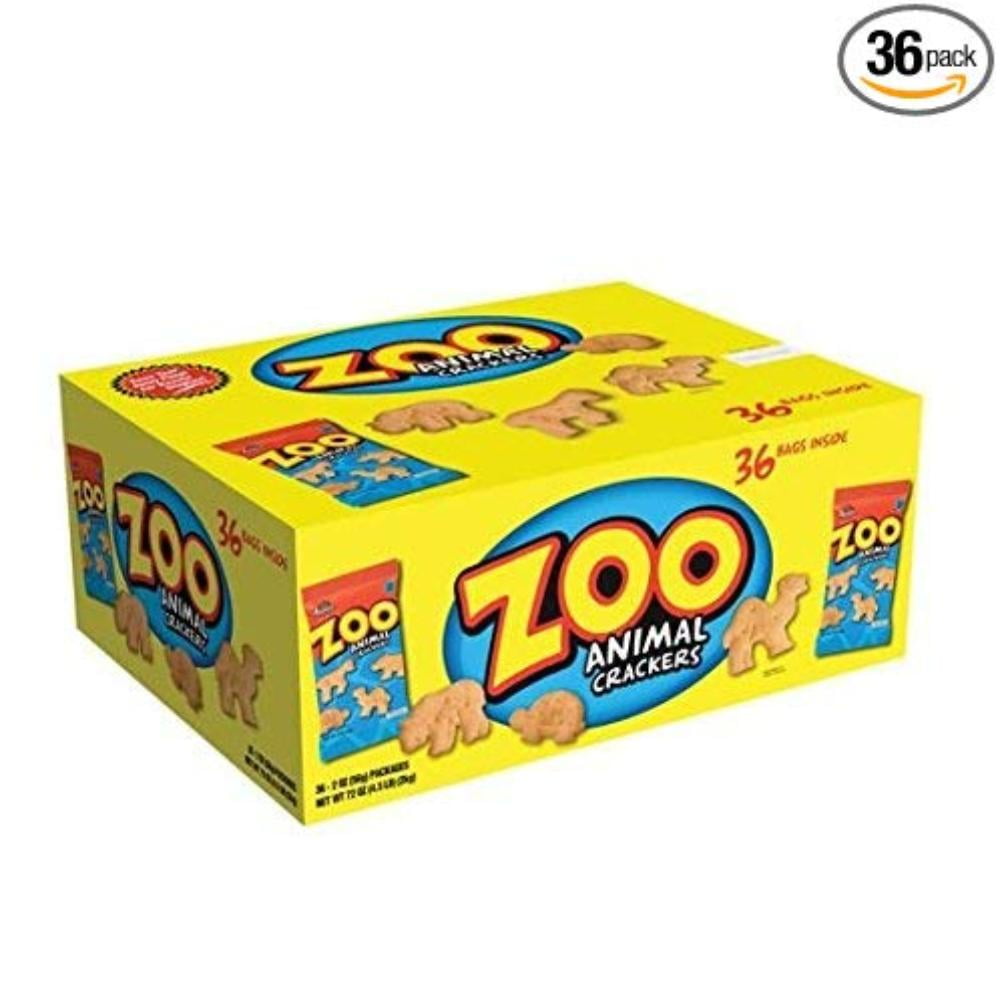 Zoo Animal Crackers 36ct, Austin Zoo Animal Crackers 36Ct By Austin