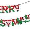 thumbnail image 3 of Unatoiry Celebrate In Style Exquisite Patterns Party Supplies Christmas Decoration Party Decoration multicolor 1 Banner+20 Balloons 1Set, 3 of 6