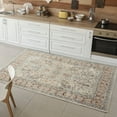 thumbnail image 3 of Luxe Weavers Bohemian Non-Shedding Floral Oriental Area Rug 9x12 Ivory, 3 of 9