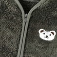 thumbnail image 6 of Toddler Girls Boys Sherpa Fleece Vest Lightweight Fall Winter Warm Sleeveless Outerwear Jacket with Pockets Fuzzy Cute Bear Jackets 3M-3T, 6 of 8