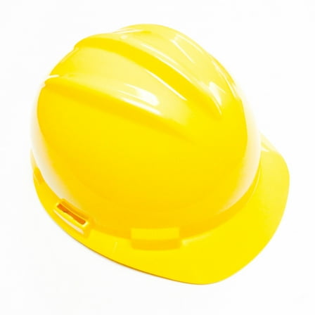 Bullard Yellow HDPE Cap Style Hard Hat With 4 Point Rachet Suspension