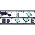 thumbnail image 5 of AVAWO Shockproof Case for Samsung Galaxy Tab A11+ Plus 11 inch 2026 with Built-in Kickstand, 3 Layers Heavy Duty Protection Cover for Galaxy A11+/A9+ 10.9, Black, 5 of 11