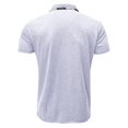 thumbnail image 6 of Men's Polo Shirts Summer Business Dressy Short Sleeve Button Up Collared Tops with Pocket Lightweight Breathable Loose Fit T Shirts for Man White XXL, 6 of 6