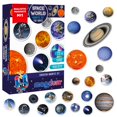 thumbnail image 1 of Imanes para nevera Magdum Solar System 22 planetas magnéticos, 1 of 9