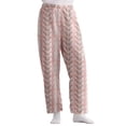 thumbnail image 5 of Valentine's Day Womens Flannel Pajama Pants Fluffy Comfy Loose Soft Plush Heart Print Home Pants Warm Fuzzy Pajama Bottoms, 5 of 6