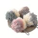 thumbnail image 1 of Paquete de 4 esponjas de baño de lufa con malla de encaje, esponjas de lufa, surtido de esponjas de lufa de baño multicolor para una piel sedosa, espuma de limpieza completa, lujoso accesorio de baño, 1 of 5