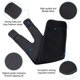 thumbnail image 2 of 1 par de recortadores de brazos de neopreno para mujeres y hombres, envolturas corporales de compresión para pérdida de peso, brazalete deportivo para entrenamiento y Fitness, 2 of 7