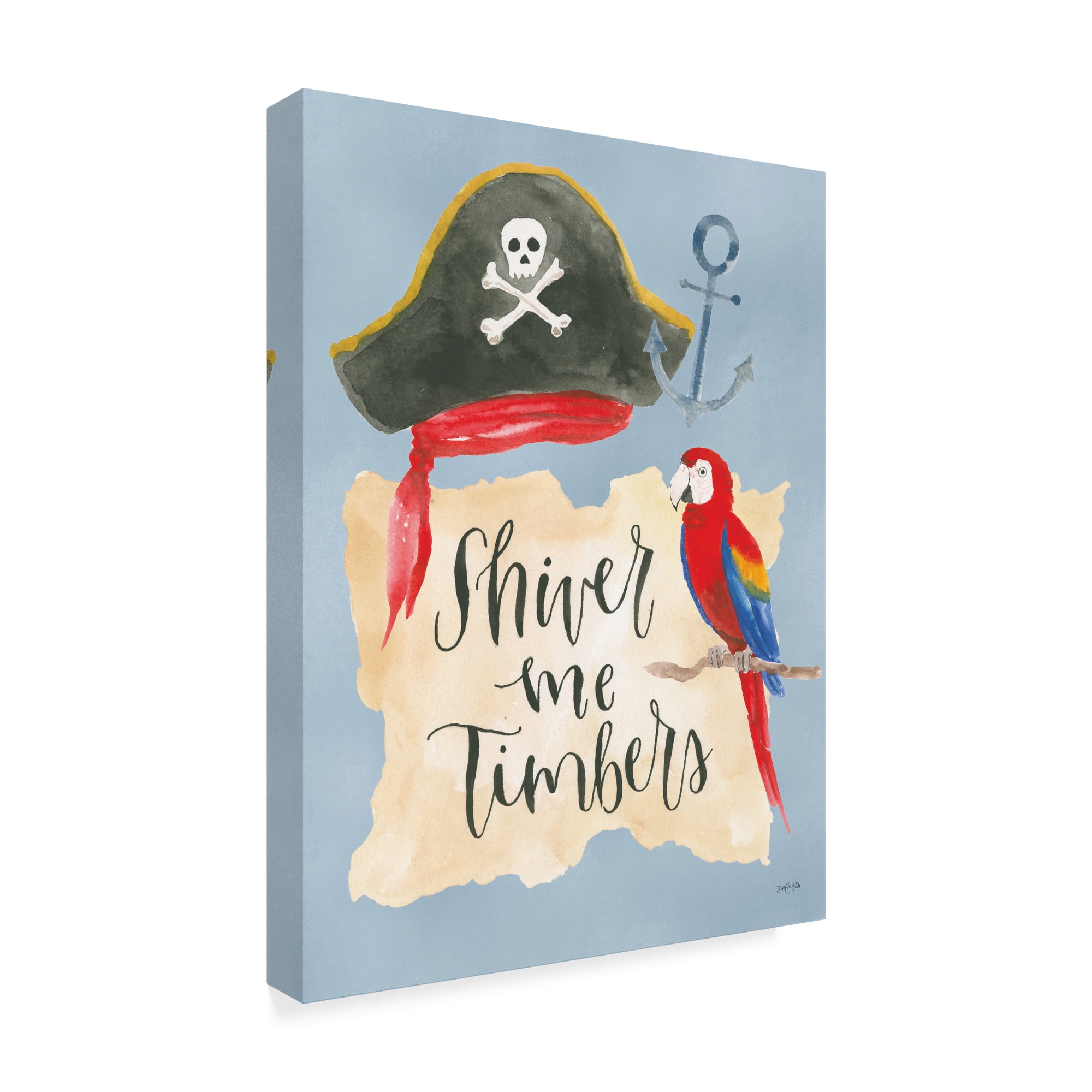Trademark Fine Art 'Pirates III' Canvas Art by Jenaya Jackson
