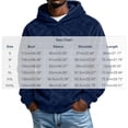 thumbnail image 3 of hoksml Men s Fuzzy Fleece Hoodie Solid Warm Long Sleeve Pullover for Fall Daily Work Outdoor Comfort, 3 of 6