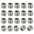 thumbnail image 1 of Unique Bargains Adaptateurs de Filetage Manchon Réducteur Écrou 20 Pcs M8x1.25 Mâle à M6x1 Femelle Réparation Insert Écrou 6mm, 1 of 7