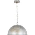 thumbnail image 2 of Living District LD6013D15S Merce 1 Light Vintage Sliver Pendant, 2 of 2
