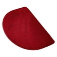 thumbnail image 2 of GDDTOY Semi Circular Quick Drying Soft Absorbent Carpet Cover Non Slip Memory Foam Toilet Floor Bathroom Mat Carpet Indoor Outdoor Carpet Polyester Fabric, 2 of 9