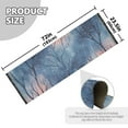 thumbnail image 5 of Yayeee Runner Rug for Bedroom 2'x6' Machine Washable Hallway Non Slip Mat, Trees in The Night, 5 of 8