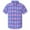 Pink Blue plaid, variant on Yuyuekeji Casual Boys' Short Sleeve Woven Shirt Button Down Shirts 6-12 Years