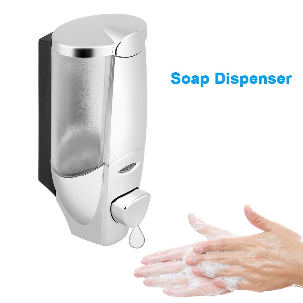 Details about   Newest Wall Mounted Shower Soap Shampoo Dispenser Hand Pump Holder Furniture 