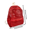 thumbnail image 3 of Universal Mesh Backpack Large Capacity Open Design Portable for Adults Outdoors Travel Leisure Shopping Beach F, 3 of 9