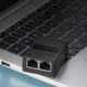 thumbnail image 4 of Acoplador divisor Ethernet Rj45 adaptador de conector divisor enchufe de 1 a 2 vías, 4 of 5