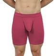 thumbnail image 4 of Men's Obviously F09-1A EliteMan AnatoMAX 6 Inch Boxer Brief (Brick S), 4 of 6