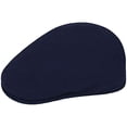 thumbnail image 2 of Kangol Men's Wool 504 Cap, Dark Blue, Large, 2 of 4