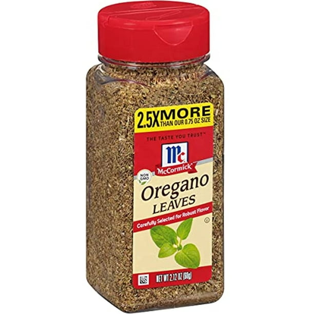 Mccormick Oregano Leaves, 2.12 Oz