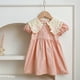 thumbnail image 1 of Vestido de verano de estilo coreano para niña, vestidos de princesa con lazo bordado y cuello de mariposa, mono para bebé, ropa para hermanas, 1 of 6