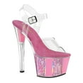 thumbnail image 2 of Women's Pleaser Sky 308OF Ankle Strap Heeled Sandal, 2 of 2