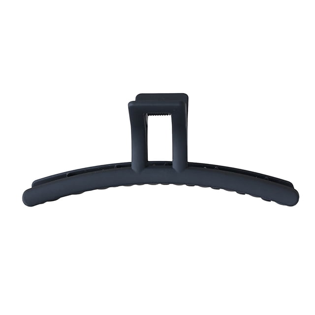 CSChome Hair Claw Frosted Non-Slip Crossing Hair Claw Spring Design Solid Color Simple Large Hair Clamp Styling Tool Clip