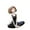 Black, variant on YiJuHui 1pcs Meditation Yoga Figurine, Serene Seated Girl Sculpture, Handcrafted Resin Statue for Home Decor, Zen Living Room Display