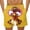 Yellow, variant on Timoontee Men Cargo Shorts Shorts Functional for Everyday Wrinkle Resistant Lightweight Breathable Lightweight Material Orange XL
