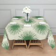thumbnail image 3 of Green Tie Dye Spray Pattern Square Tablecloth,Waterproof Square Table Cover,Wipeable Spillproof Washable Table Cover for Home Kitchen Party Decor 42"X42"(107x107cm), 3 of 6