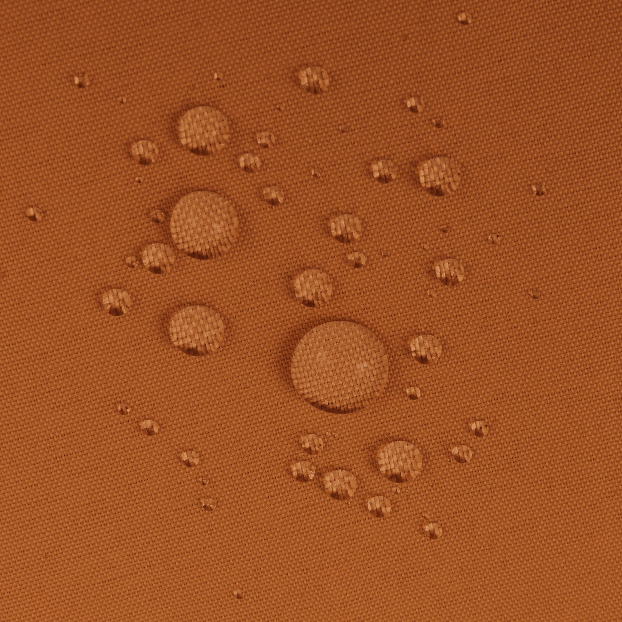 Mrs Awesome Waterproof Fabric Shower Curtain Liner Microfiber with 3 Magnets, Burnt Orange -72"x72"
