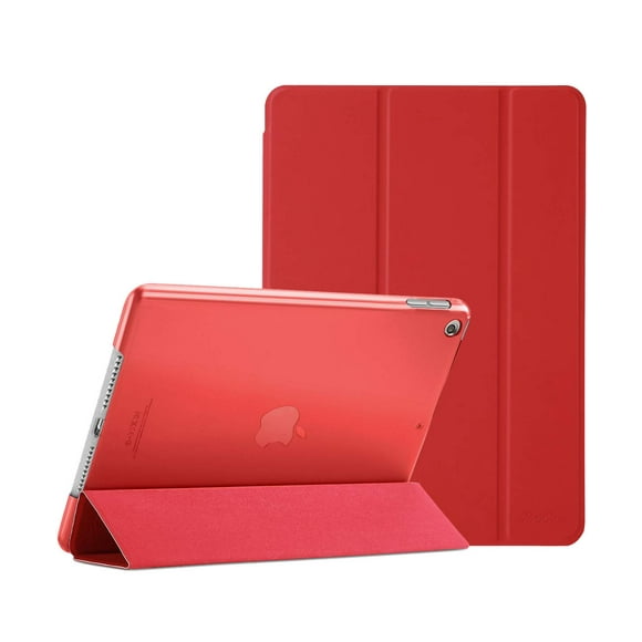 Funda ProCase para iPad de 9ª, 8ª y 7ª generación de 10,2 pulgadas, color rojo