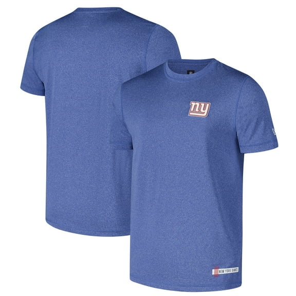 Men's New Era Heather Royal New York Giants 2024 NFL Training Camp T-Shirt