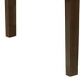 thumbnail image 4 of Rectangular Shape Wooden Dining Table with Tapered Legs, Oak Brown- Saltoro Sherpi, 4 of 5