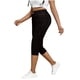 thumbnail image 1 of Pantalones Elásticos de Cintura para Mujeres Caminando Casual con Bolsillos Impresos No Tejido Denim Imitación Denim Cómodo para Fuera Pantalones de Cintura Alta para Mujeres, 1 of 9