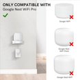 thumbnail image 2 of 4X para Nest WiFi Pro Soporte de Montaje en Pared Altavoz Inteligente Base de Soporte de Almacenamiento en Pared, 1 PCS, 2 of 5