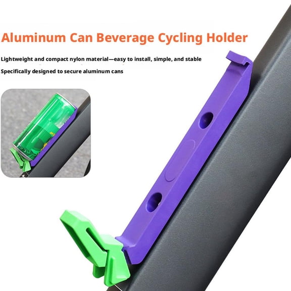 12 OZ Bike Can Holder, Portable Road Drink Holder for Sugar Coke, Beer, Mount Beverage Cage