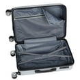 thumbnail image 3 of 3 Piece Silver Luggage Set Hard Side Lightweight Luggage 20/24/28In+Spinner Wheels, 3 of 6