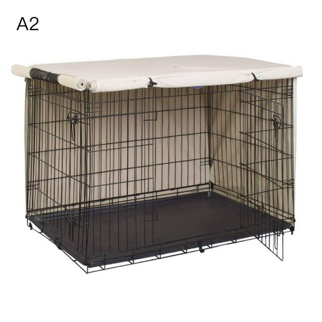 Pet Dog Cages Cover Kennel Outside Multifunction Durable Dustproof Washable Protective Dust-Proof Waterproof Crate