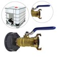 thumbnail image 3 of Adaptador de tanque IBC, conector de agua de repuesto, accesorios para tanque IBC, manguera de jardín 3: 4 con valor, 3 of 9