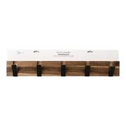 Mainstays 20.5 5 Hook Collapsible Wood & Metal Hookboard