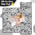 thumbnail image 4 of Halloween Doodle Halloween Elements Toddler Nap Mats for Kids Preschool,59"x22" Sleeping Mat Bag or Kids,Toddler Sleeping Bag,Toddler Nap Mat or Daycare, 4 of 6