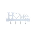 thumbnail image 2 of Apmemiss Clearance HOME Key Rack Wrought Iron Wall Shelving Unit Metal Decorative Hook Rack Entryway Coat Rack, 2 of 6